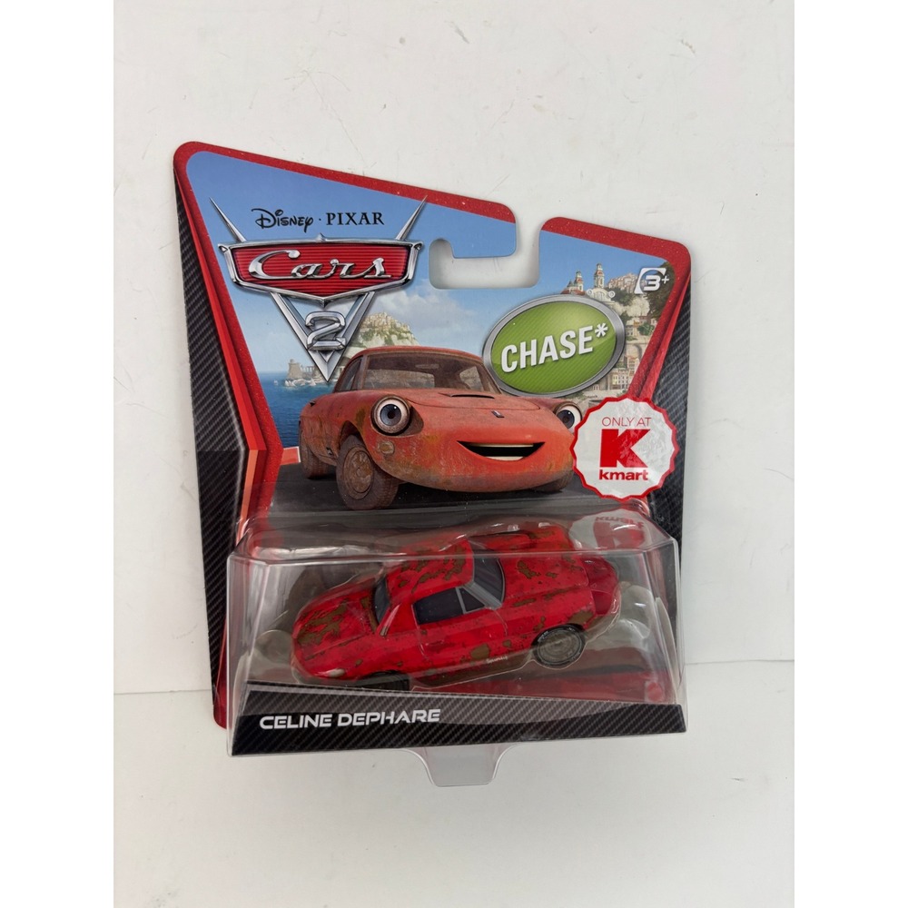 2011 Disney Cars 2 Celine Dephare Chase Kmart Exclusive Sealed
